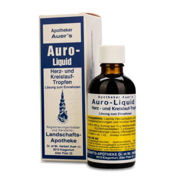 Apotheker Auer’s Auro-Liquid Herz- und Kreislauf-Tropfen