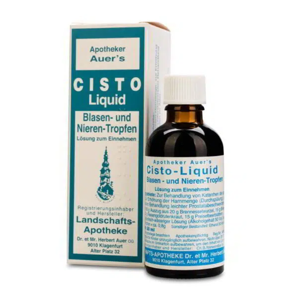 Apotheker Auer’s Cisto-Liquid Blasen- und Nieren-Tropfen